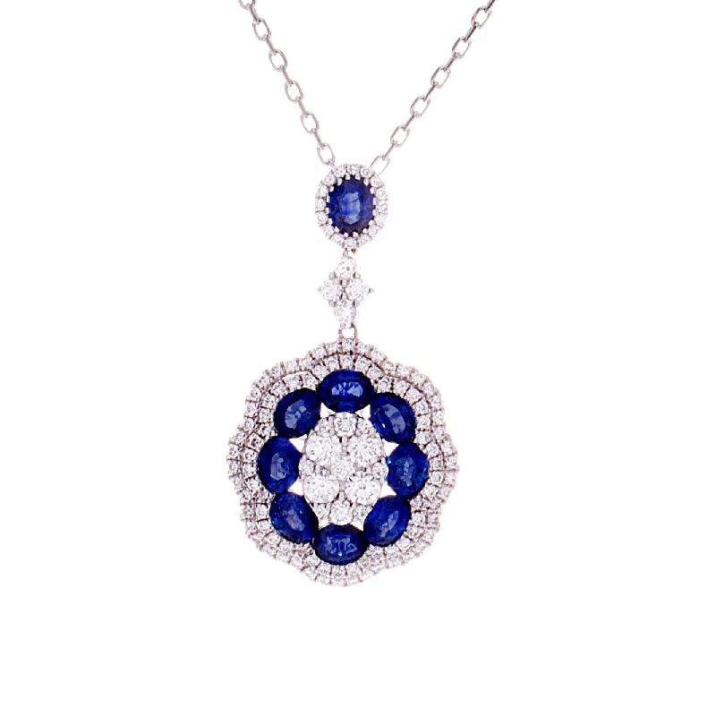 Discounted Jewelry For A Glamorous Look Sapphire Pendant