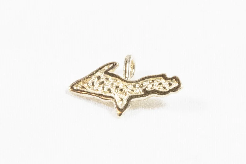 Dazzling Deals On Necklaces, Bracelets, And More Small Yellow Gold Upper Peninsula Nugget Pendant Dazzling Deals On Necklaces, Bracelets, And More Small Yellow Gold Upper Peninsula Nugget Pendant