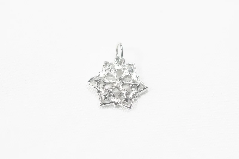 Accessorize For Less – Luxury Jewelry At Affordable Prices White Gold Snowflake Pendant Accessorize For Less – Luxury Jewelry At Affordable Prices White Gold Snowflake Pendant