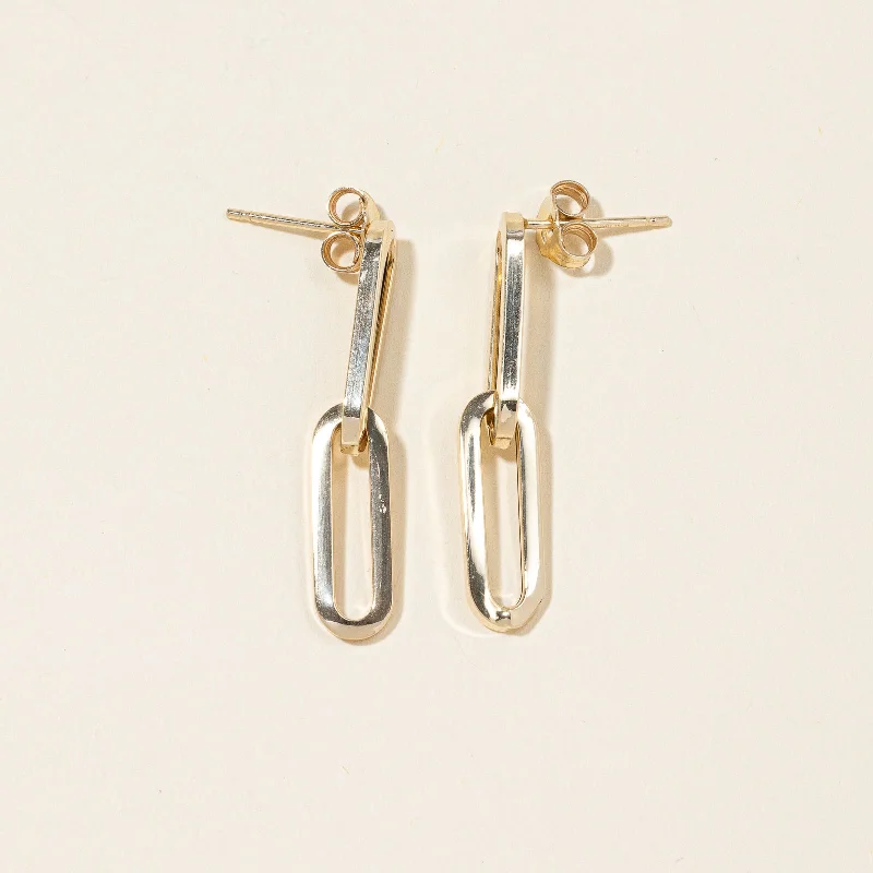 Best Jewelry Deals – Shop Premium Pieces At Great Prices 14k Yellow Gold Oval Link Earrings Best Jewelry Deals – Shop Premium Pieces At Great Prices 14k Yellow Gold Oval Link Earrings