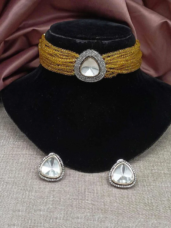 Special Offers On Handcrafted And Designer Jewelry Ad Stone Polki Choker