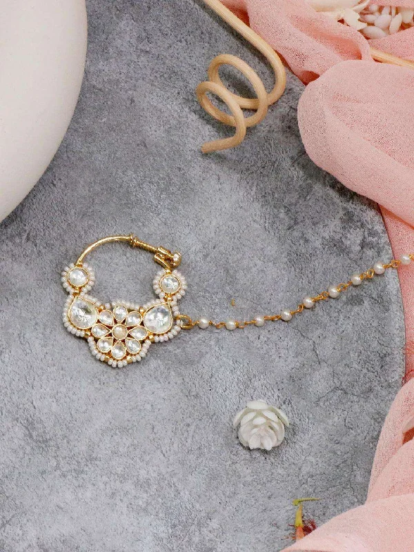 Grab Exquisite Jewelry At The Lowest Prices Bridal Patchi Kundan Nath