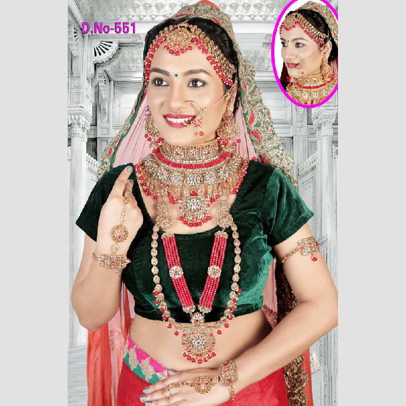 Last Chance To Grab Your Favorite Jewelry At A Discount Chamunda Art Jewellery Gold Plated Austrian Stone Bridal Jewellery Set Last Chance To Grab Your Favorite Jewelry At A Discount Chamunda Art Jewellery Gold Plated Austrian Stone Bridal Jewellery Set