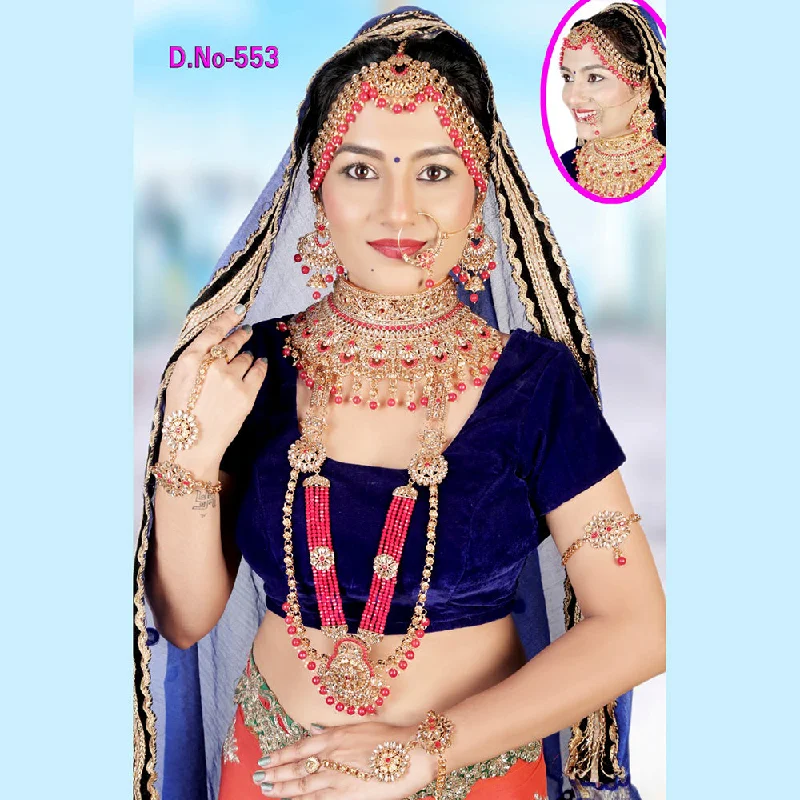 Don't Miss Our Biggest Jewelry Sale Of The Season Chamunda Art Jewellery Gold Plated Austrian Stone Bridal Jewellery Set Don't Miss Our Biggest Jewelry Sale Of The Season Chamunda Art Jewellery Gold Plated Austrian Stone Bridal Jewellery Set