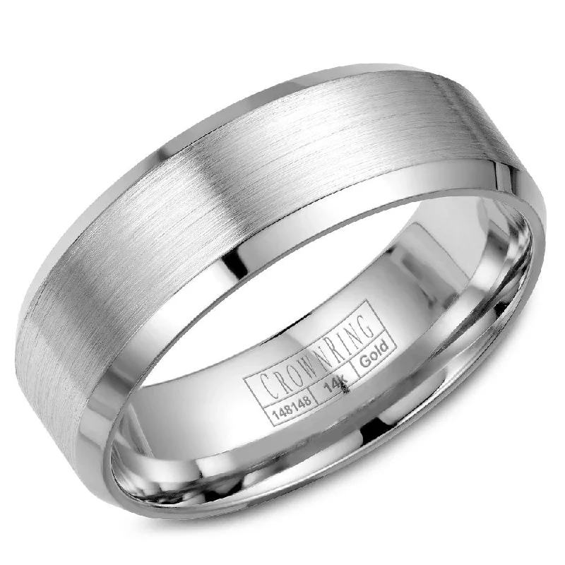Special Sale On Handcrafted Jewelry – Shop Today CrownRing 8MM Wedding Band with Sandpaper Finish WB-7131 Special Sale On Handcrafted Jewelry – Shop Today CrownRing 8MM Wedding Band with Sandpaper Finish WB-7131
