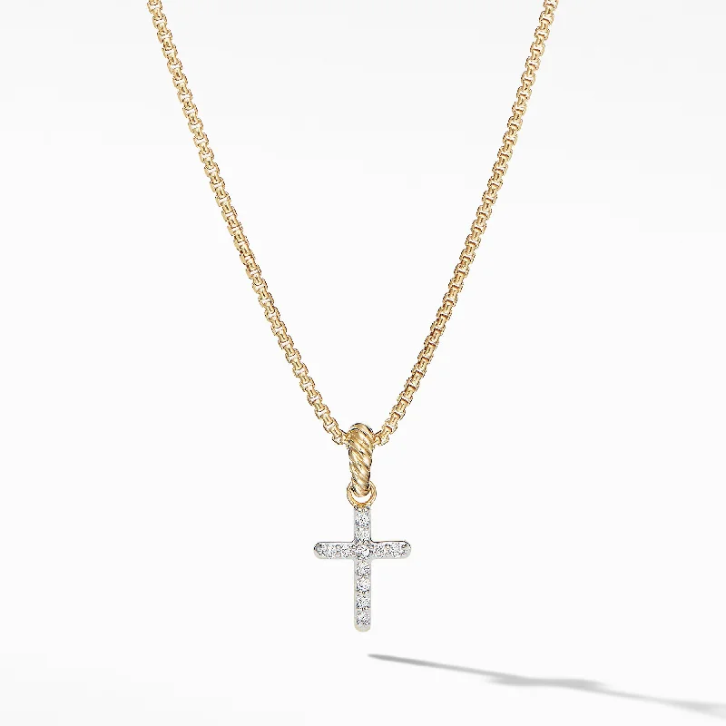Special Offers On Handcrafted And Designer Jewelry Cable Collectibles® Cross Amulet in 18K Yellow Gold with Diamonds\, 17mm Special Offers On Handcrafted And Designer Jewelry Cable Collectibles® Cross Amulet in 18K Yellow Gold with Diamonds\, 17mm