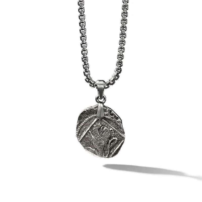 Elegant Rose Gold Jewelry For A Stylish Touch Shipwreck Coin Amulet in Sterling Silver\, 34mm Elegant Rose Gold Jewelry For A Stylish Touch Shipwreck Coin Amulet in Sterling Silver\, 34mm
