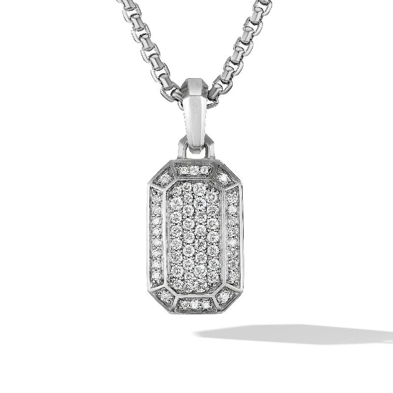 Trending Jewelry Styles Now At Limited-Time Discounts Streamline® Amulet in Sterling Silver with Diamonds\, 22mm Trending Jewelry Styles Now At Limited-Time Discounts Streamline® Amulet in Sterling Silver with Diamonds\, 22mm