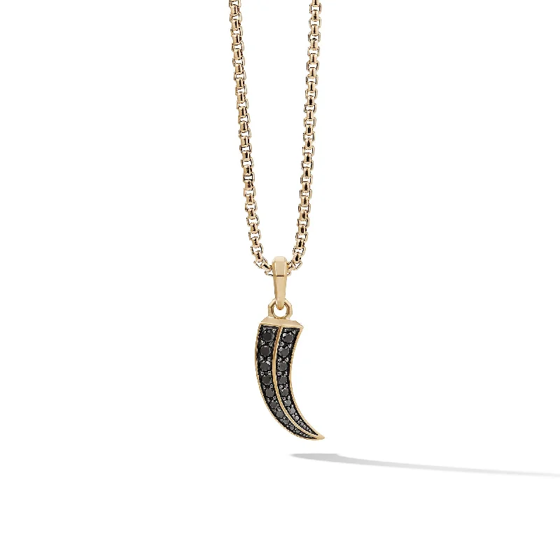 Exclusive Online Discounts On Stylish Jewelry Roman Claw Amulet in 18K Yellow Gold with Black Diamonds\, 37mm Exclusive Online Discounts On Stylish Jewelry Roman Claw Amulet in 18K Yellow Gold with Black Diamonds\, 37mm