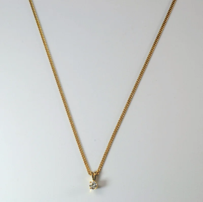 Jewelry Flash Sale – Stylish Designs At Unbeatable Rates Split Bail Diamond Solitaire Necklace | 0.14ct | 18" | Jewelry Flash Sale – Stylish Designs At Unbeatable Rates Split Bail Diamond Solitaire Necklace | 0.14ct | 18" |