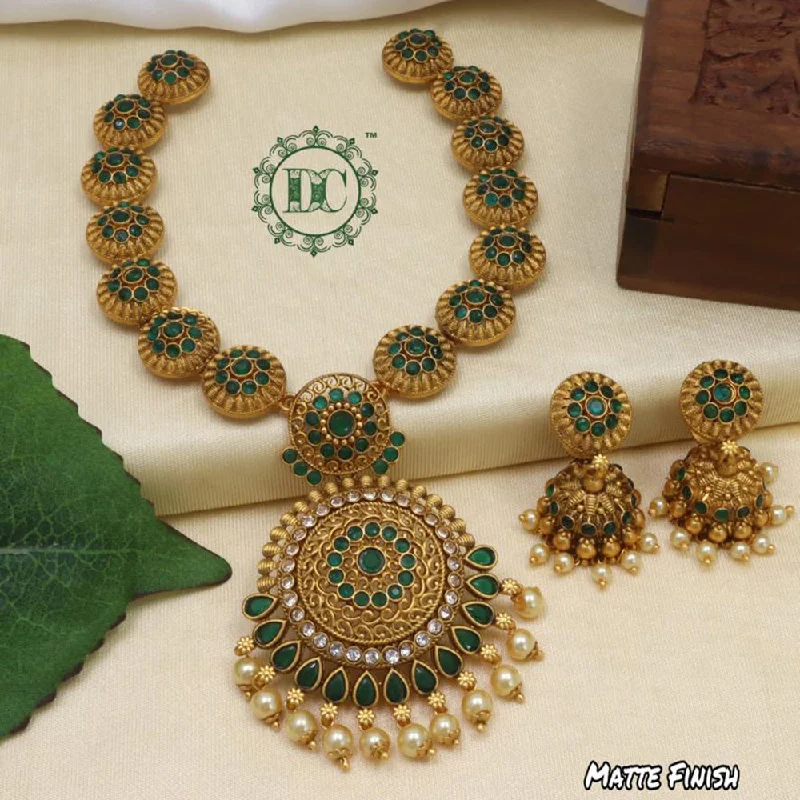 High-End Jewelry, Now More Affordable Than Ever Diksha Collection Gold Plated Necklace Set High-End Jewelry, Now More Affordable Than Ever Diksha Collection Gold Plated Necklace Set