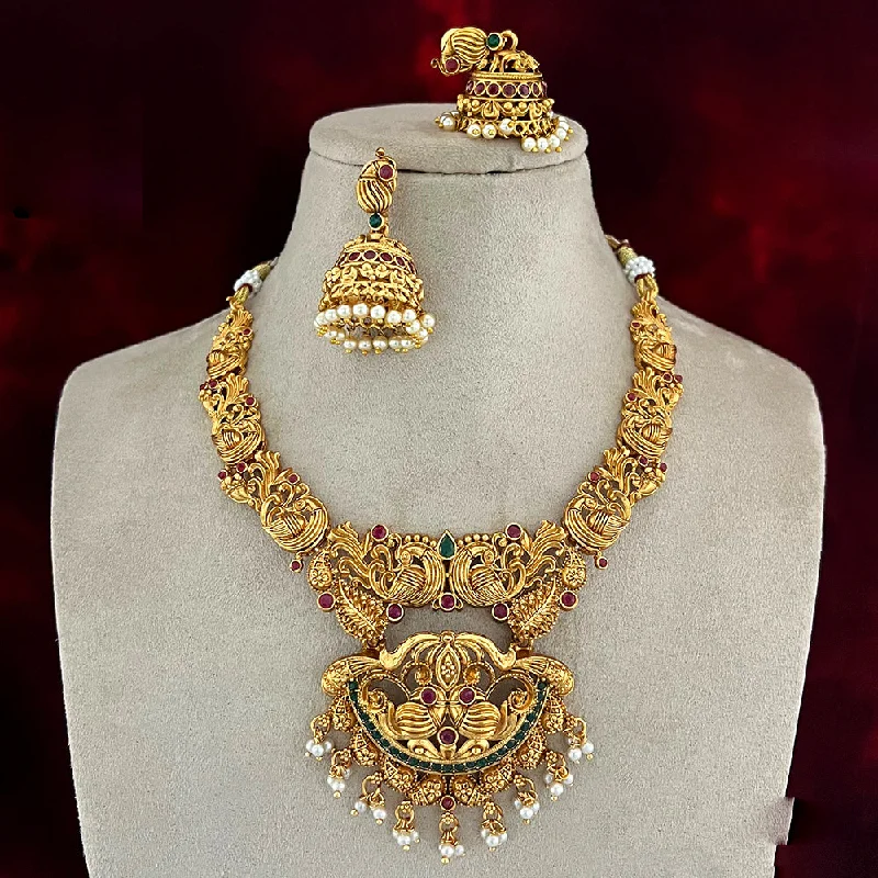 Flash Deals On Fine Jewelry – Shop Before It's Gone Diksha Collection Gold Plated Necklace Set Flash Deals On Fine Jewelry – Shop Before It's Gone Diksha Collection Gold Plated Necklace Set