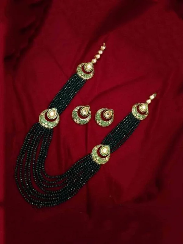 Affordable Glamour – Must-Have Jewelry At Special Rates Drop Meena Bali Long Necklace And Earring Set Affordable Glamour – Must-Have Jewelry At Special Rates Drop Meena Bali Long Necklace And Earring Set