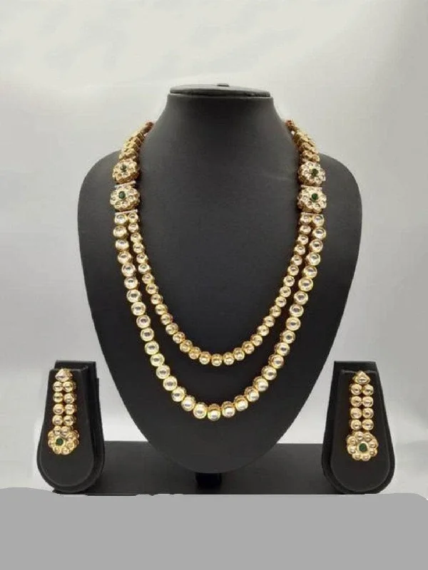 Timeless Jewelry At Special Discount Rates Dual Layered Side Motif Set