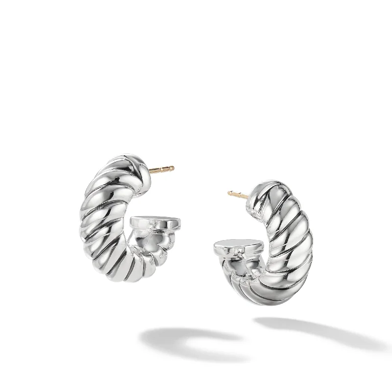 Elegant Jewelry At Unbeatable Prices – Shop Today Sculpted Cable Shrimp Earrings in Sterling Silver\, 20.5mm Elegant Jewelry At Unbeatable Prices – Shop Today Sculpted Cable Shrimp Earrings in Sterling Silver\, 20.5mm