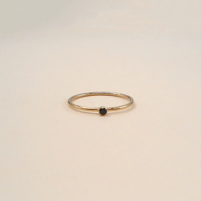 Timeless Elegance Now At Special Discounts Gold Filled Black CZ Stacking Rings Wholesale Timeless Elegance Now At Special Discounts Gold Filled Black CZ Stacking Rings Wholesale