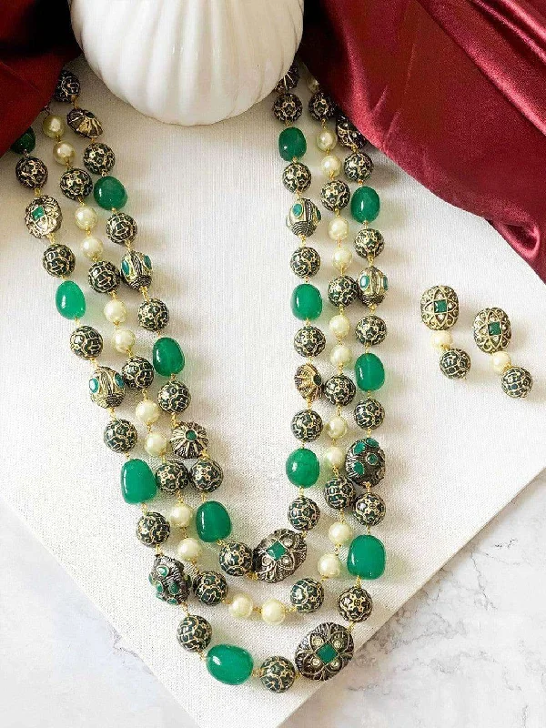 Unmissable Jewelry Discounts – Elevate Your Look For Less Gunmetal Oval Necklace
