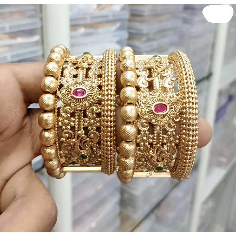 Limited-Time Jewelry Sale – Don't Miss These Deals JCM Gold Plated Pota Stone Openable Kada Limited-Time Jewelry Sale – Don't Miss These Deals JCM Gold Plated Pota Stone Openable Kada