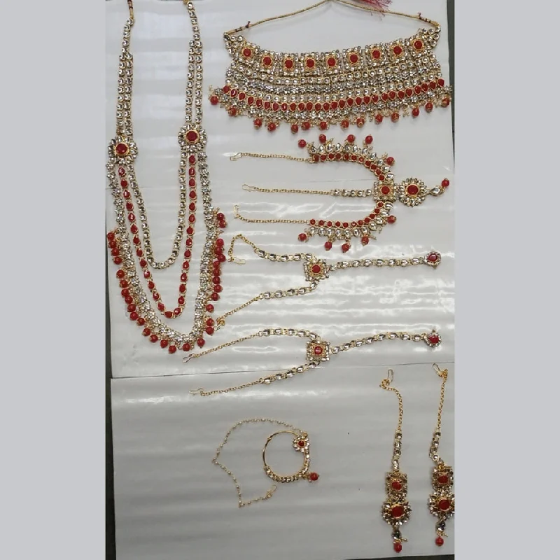 Elegant Jewelry, Exclusive Prices – Shop Now Kumavat Jewels Kundan Stone Designer Bridal Jewellery Set Elegant Jewelry, Exclusive Prices – Shop Now Kumavat Jewels Kundan Stone Designer Bridal Jewellery Set