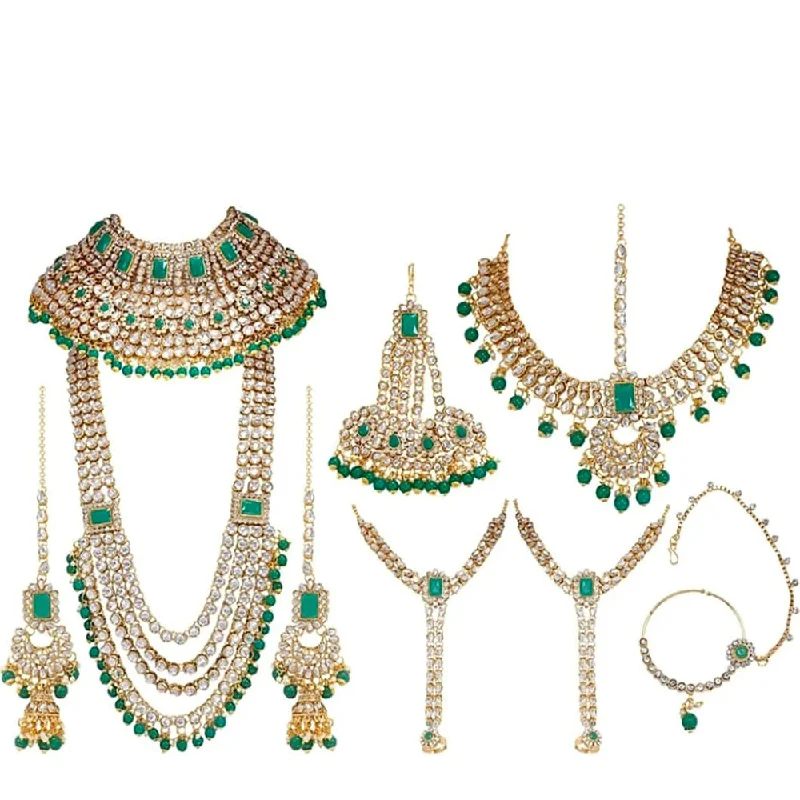 Personalized Jewelry Sale – Meaningful Gifts At Great Prices Kumavat Jewels Austrian Stone and Kundan Designer Bridal Jewellery Set Personalized Jewelry Sale – Meaningful Gifts At Great Prices Kumavat Jewels Austrian Stone and Kundan Designer Bridal Jewellery Set