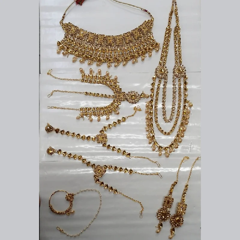 Trending Jewelry Styles Now At Limited-Time Discounts Kumavat Jewels Kundan Stone Designer Bridal Jewellery  Set