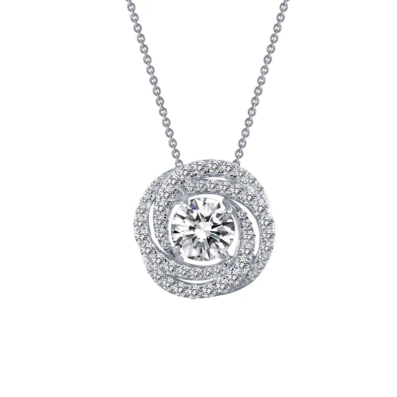 Luxury Jewelry At Unbeatable Discounts Lafonn Simulated Diamond Circle Knot Pendant Necklace P0185CLP Luxury Jewelry At Unbeatable Discounts Lafonn Simulated Diamond Circle Knot Pendant Necklace P0185CLP