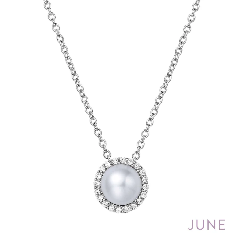 The Ultimate Jewelry Sale – Exclusive Styles At Great Prices Lafonn Simulated Diamond & Cultured Freshwater Pearl Birthstone Necklace - June BN001PLP The Ultimate Jewelry Sale – Exclusive Styles At Great Prices Lafonn Simulated Diamond & Cultured Freshwater Pearl Birthstone Necklace - June BN001PLP