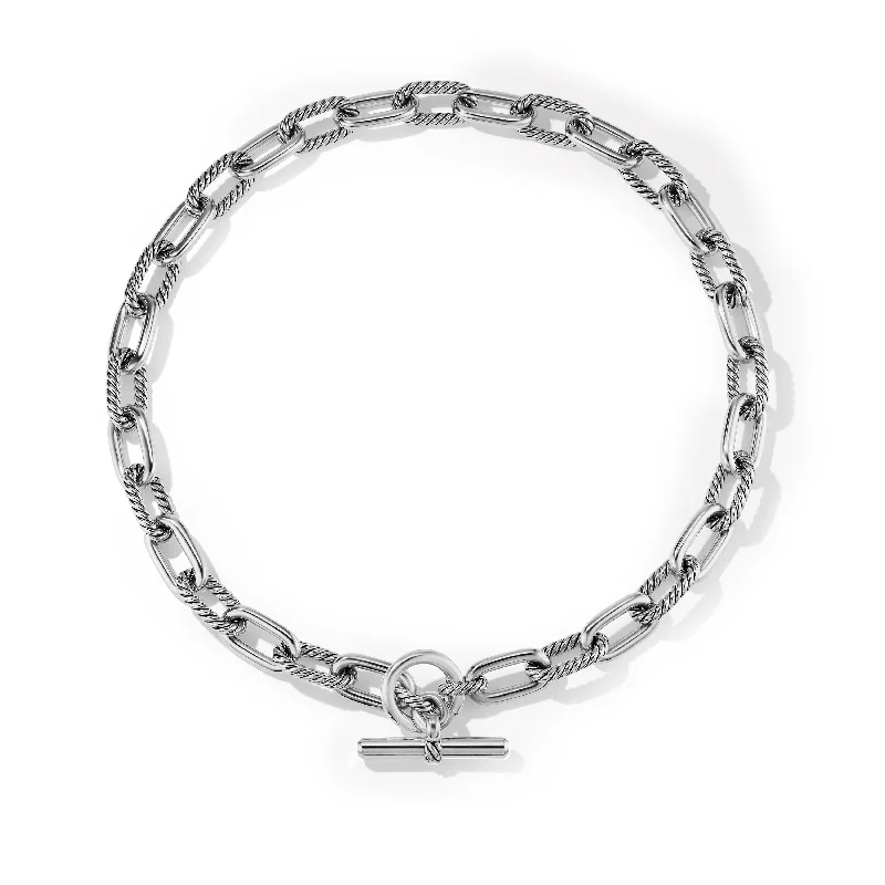 Huge Savings On Timeless Jewelry Collections DY Madison® Toggle Chain Necklace in Sterling Silver\, 11mm Huge Savings On Timeless Jewelry Collections DY Madison® Toggle Chain Necklace in Sterling Silver\, 11mm