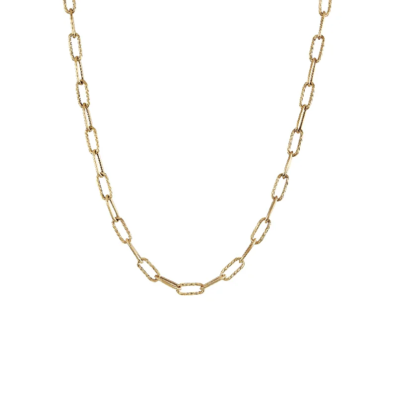 Bestselling Jewelry At Special Promotional Rates DY Madison® Chain Necklace in 18K Yellow Gold\, 4mm