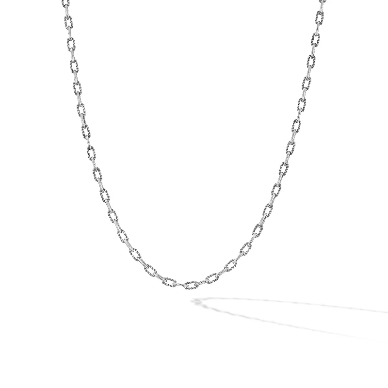 Affordable Glamour – Premium Jewelry For Less DY Madison® Chain Necklace in Sterling Silver\, 3mm Affordable Glamour – Premium Jewelry For Less DY Madison® Chain Necklace in Sterling Silver\, 3mm