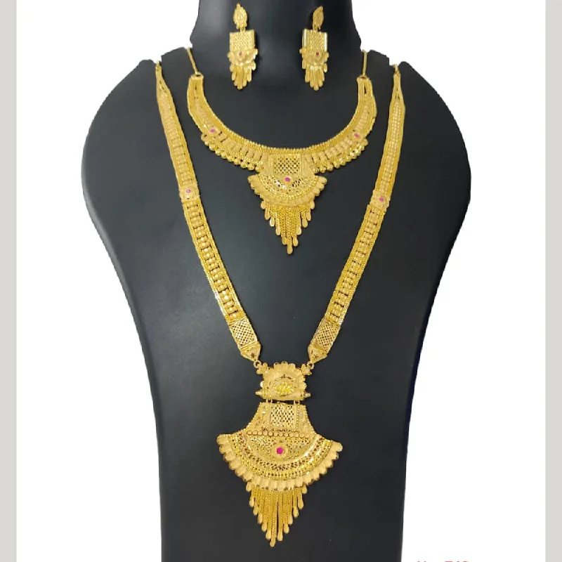 Stunning Jewelry Pieces At The Lowest Prices Ever Pari Art Jewellery Forming Gold Necklace Combo Stunning Jewelry Pieces At The Lowest Prices Ever Pari Art Jewellery Forming Gold Necklace Combo