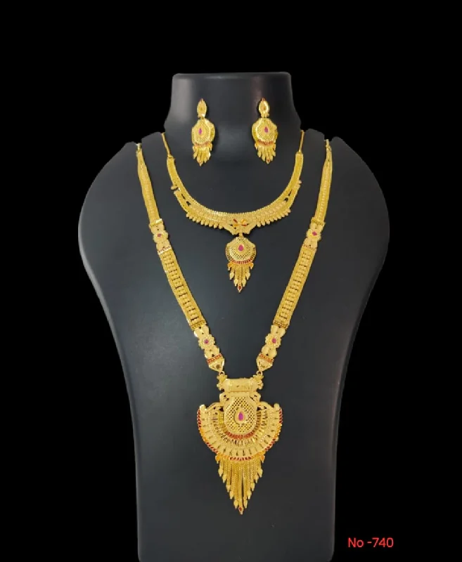 Premium Jewelry, Premium Discounts – Act Fast Pari Art Jewellery Forming Gold Necklace Combo Premium Jewelry, Premium Discounts – Act Fast Pari Art Jewellery Forming Gold Necklace Combo
