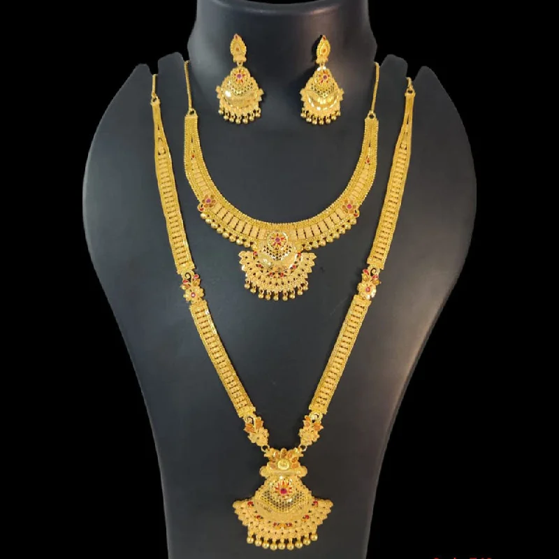 Shine Without Limits – Jewelry Sale Happening Now Pari Art Jewellery Forming Gold Necklace Combo Shine Without Limits – Jewelry Sale Happening Now Pari Art Jewellery Forming Gold Necklace Combo