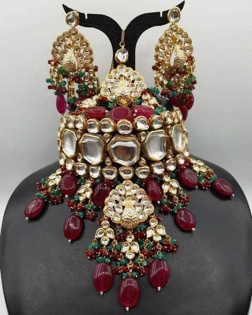 Buy More, Save More – Special Jewelry Discounts Peacock Pendant Choker Set