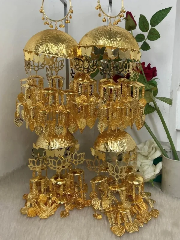 Jewelry Sale Alert – Shop Timeless Elegance Today Punjabi Traditional Dome Shaped Layered Kaleera Jewelry Sale Alert – Shop Timeless Elegance Today Punjabi Traditional Dome Shaped Layered Kaleera