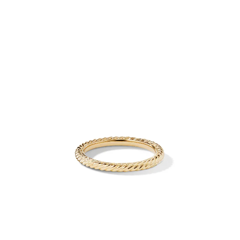 Best Jewelry Sale – Shop Exclusive Designs Now Cable Collectibles® Stack Ring in 18K Yellow Gold\, 2mm Best Jewelry Sale – Shop Exclusive Designs Now Cable Collectibles® Stack Ring in 18K Yellow Gold\, 2mm