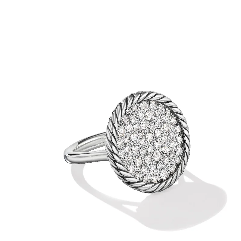 Get The Best Deals On Timeless Jewelry Pieces DY Elements® Ring in Sterling Silver with Diamonds\, 21.2mm Get The Best Deals On Timeless Jewelry Pieces DY Elements® Ring in Sterling Silver with Diamonds\, 21.2mm
