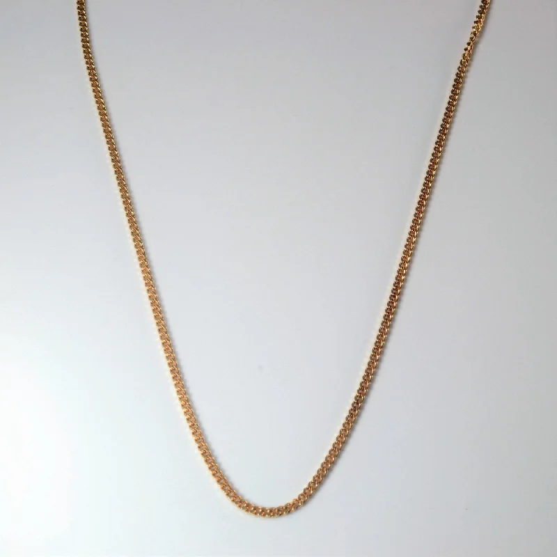Grab Stylish Jewelry Before The Sale Ends 10k Rose Gold Cable Chain | 20" |