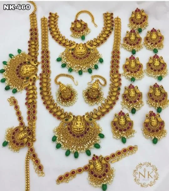 Make Every Moment Shine – Jewelry Discounts Available Sai Fashion Gold Plated Bridal Jewellery Set Make Every Moment Shine – Jewelry Discounts Available Sai Fashion Gold Plated Bridal Jewellery Set