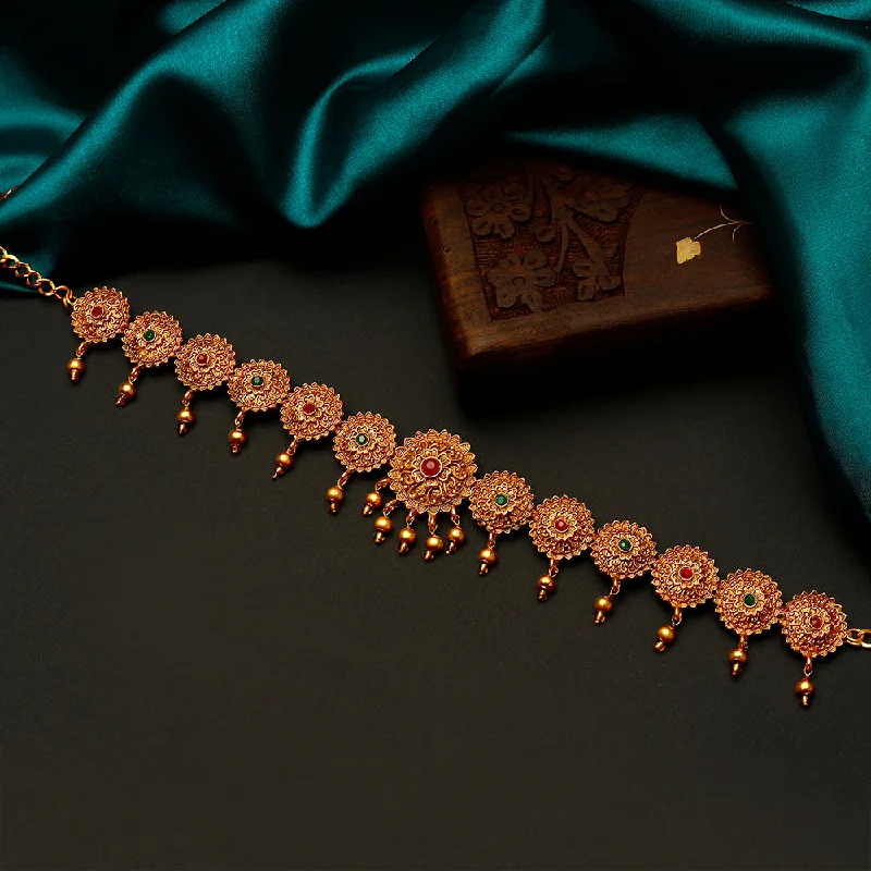 Exclusive Jewelry Sale – Grab Timeless Pieces Now Shrishti Fashion Wonderful Round Shape Gold Plated Kamarband For Women Exclusive Jewelry Sale – Grab Timeless Pieces Now Shrishti Fashion Wonderful Round Shape Gold Plated Kamarband For Women