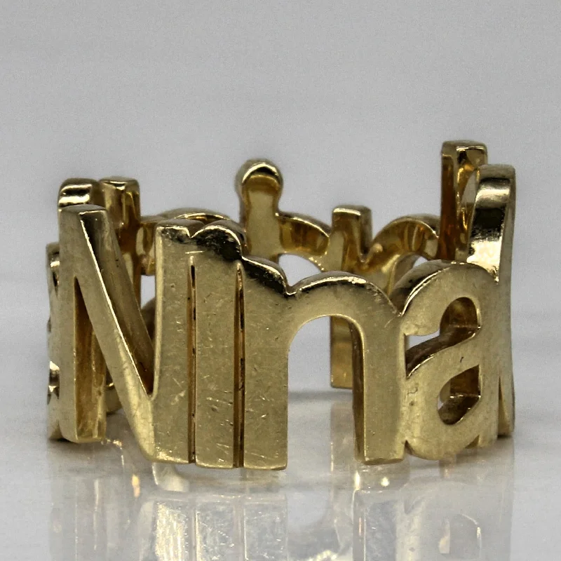 Shop Fine Jewelry With Exclusive Savings 'Tiffany & Co' 18k Yellow Gold Nina Christie Ring | SZ 5.75 | Shop Fine Jewelry With Exclusive Savings 'Tiffany & Co' 18k Yellow Gold Nina Christie Ring | SZ 5.75 |