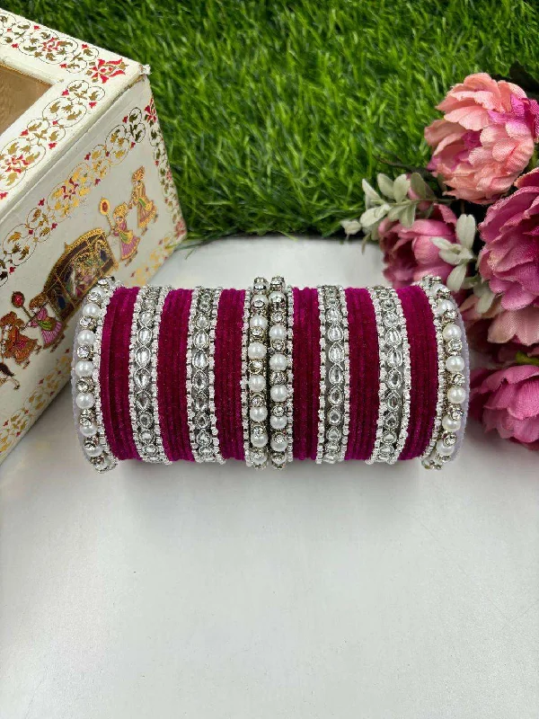Shop Dazzling Jewelry With Special Promotional Discounts Velvet Designer Silk Thread Bridal Chooda Shop Dazzling Jewelry With Special Promotional Discounts Velvet Designer Silk Thread Bridal Chooda