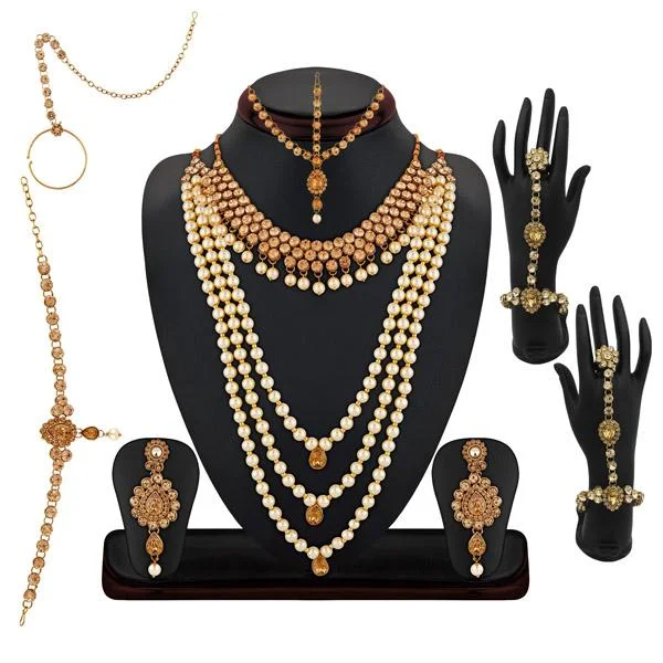 Flash Sale On Elegant Jewelry – Don't Miss Out Vivant Charms Bridal Jewellery Set